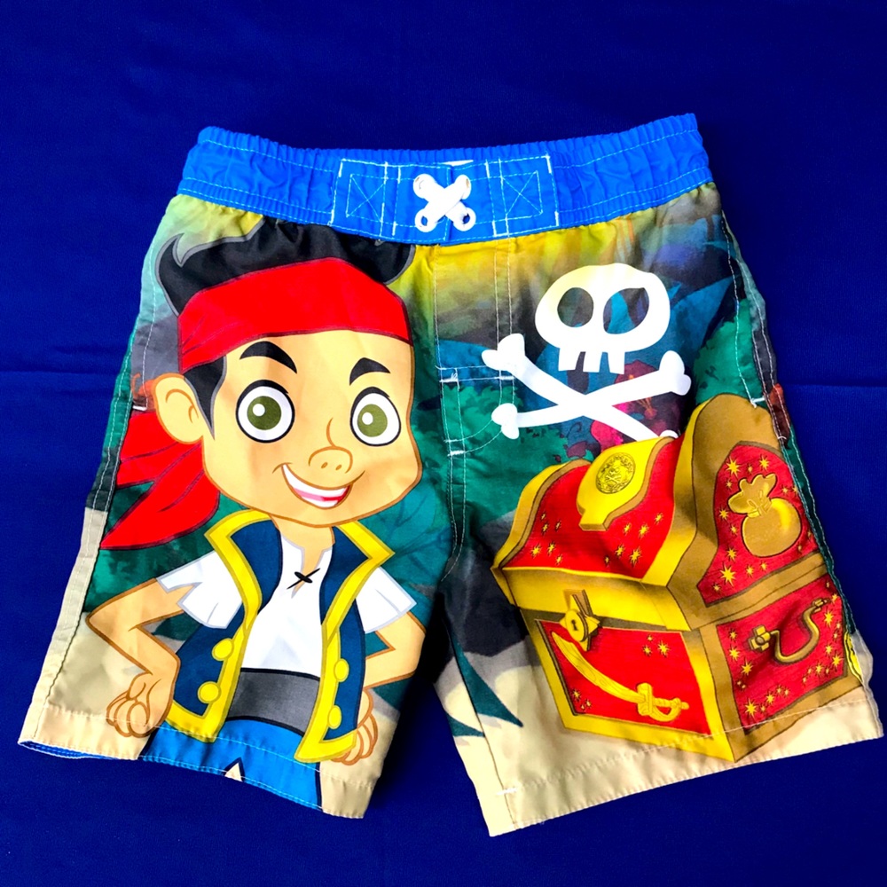 Disney Jake Never Land Pirates Swim Trunks